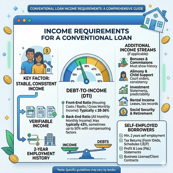 Income Requirements for a Conventional Loan