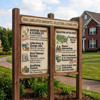 USDA Loans After Bankruptcy, Collections, and Charge-offs