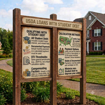 USDA Loans with Student Debt